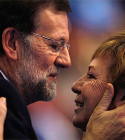 El Pp expulsa a los diputados y senadores no fetófobos Rajoy_villalobos
