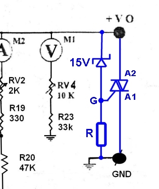 Diamond GSV3000 : Protection surtension d'origine inefficace - Proposition de modification GSV3000-schema-protect