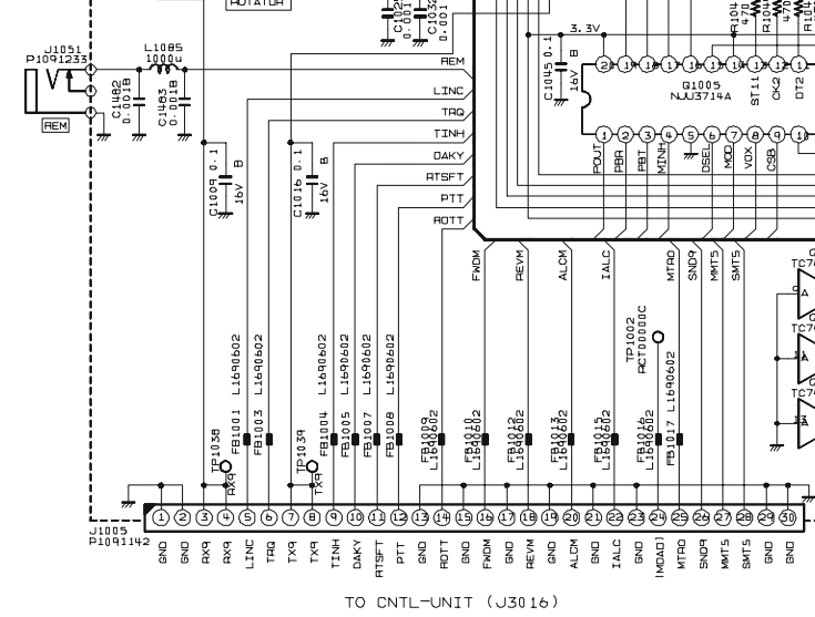 FT2000 Yaesu : Voyant TX clignotant au démarrage - Absence de passage en émission 07-ptt-sorti-vers-ctrl-unit