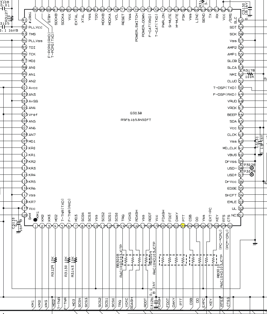 FT2000 Yaesu : Voyant TX clignotant au démarrage - Absence de passage en émission 08-ptt-sorti-vers-ctrl-unit