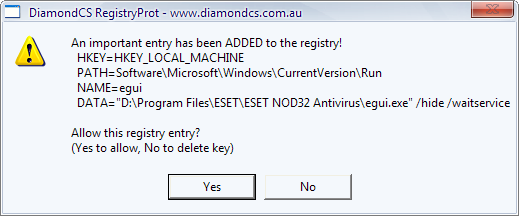 RegistryProt - Protege y controla tu registro de Windows de cambios inesperados Registryprot