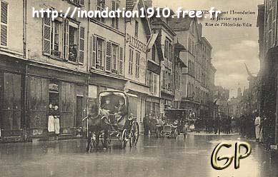 Inondation 1910 : Troyes 10-troyes-hotel-ville