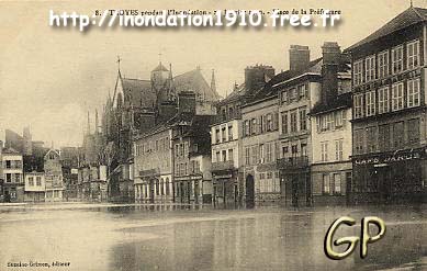 Inondation 1910 : Troyes 10-troyes-prefecture