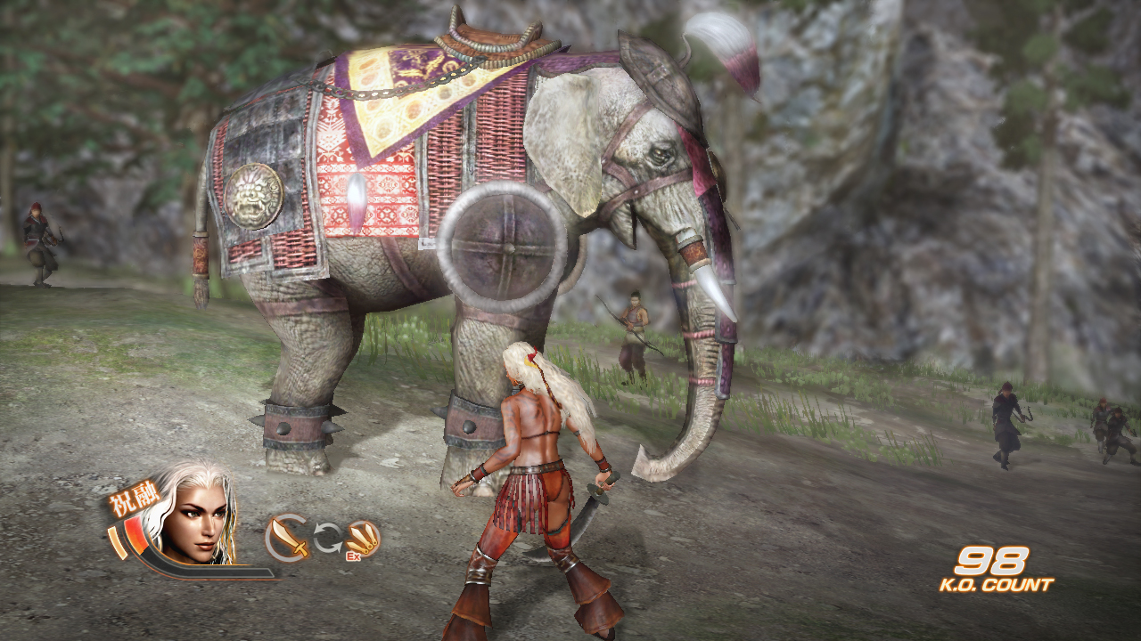 KOEI Warriors Chronicle-mode_elephant