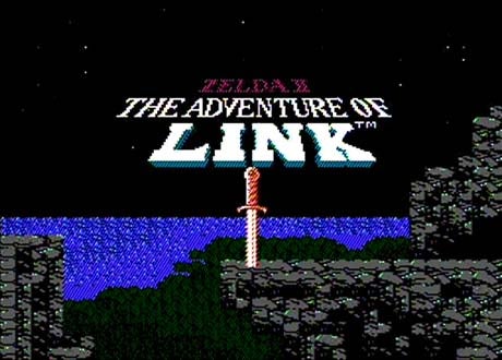 Test de Zelda II : The Adventure of Link. Zelda2_title480