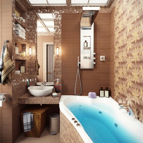 Примеры и идеи для ванной Small-bathroom-interior-design-ideas-4