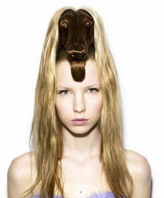 أجمل  تسريحات الشعر على شكل الحيوانات  Animal_hair_styles_hat_1