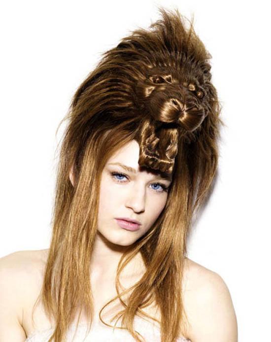 أجمل  تسريحات الشعر على شكل الحيوانات  Animal_hair_styles_hat_10