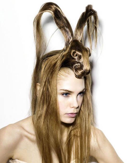 أجمل  تسريحات الشعر على شكل الحيوانات  Animal_hair_styles_hat_6