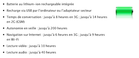 iPhone 4S : Apple cherche à corriger le problème d’autonomie Batterie-iPhone-4S