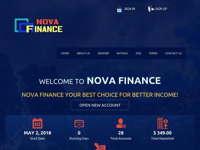 [SCAM] novafinance.online - Min 8$ (hourly for 70 hours) RCB 80% Novafinance.online