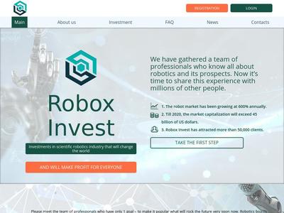 [SCAM] robox-invest.com - Min 10$ (after 1 day) RCB 80% Robox-invest.com