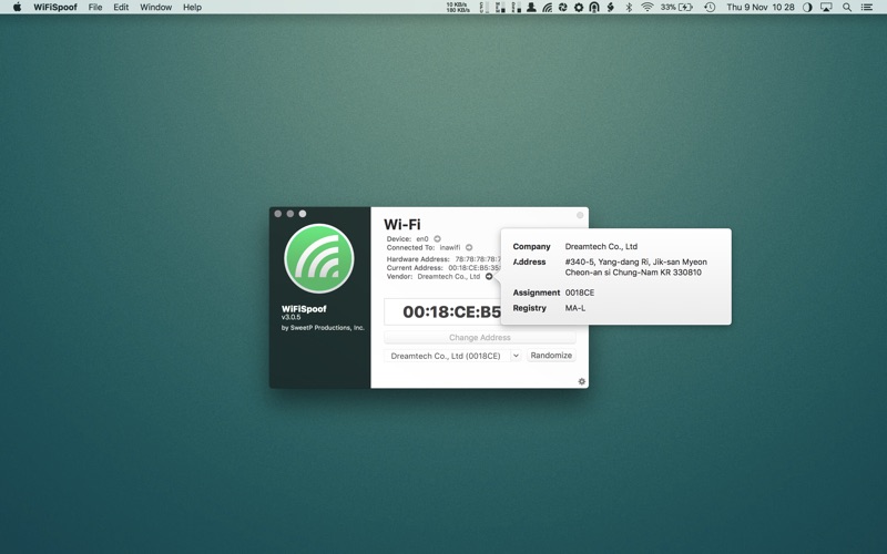 Wifispoof 3.0.6 Fur Macos Yosemite 10.10 Frei Herunterladen Aus Cloud 800x500bb