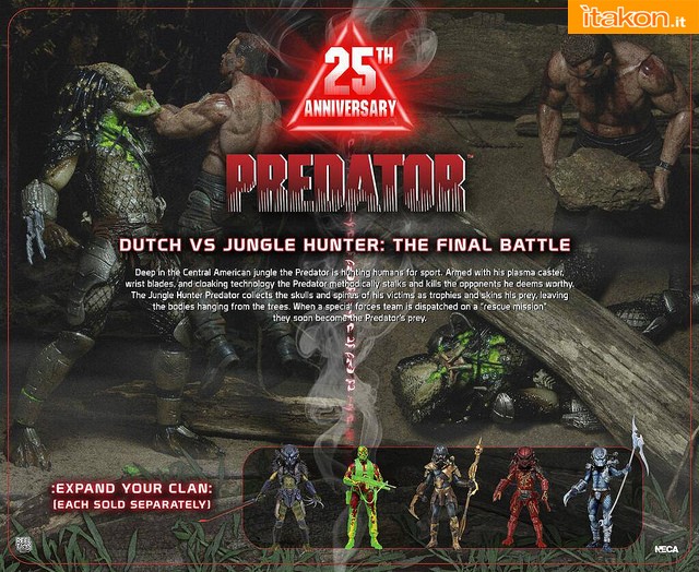 [NECA] 25th Anniversary Predator: Dutch vs Jungle Hunter 9449244362_bfe6441cfb_z