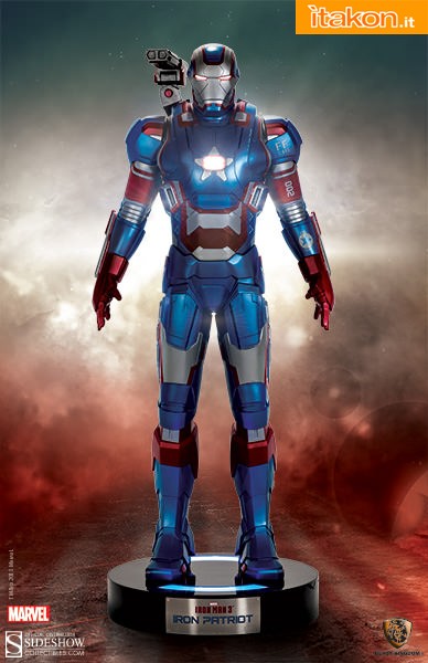 [Beast Kingdom Toys] Iron Man 3: Iron Patriot Life-Size Figure Iron-Patriot-Iron-Patriot-Life-Size-Figure-di-Beast-Kingdom-1