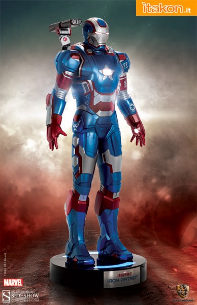 [Beast Kingdom Toys] Iron Man 3: Iron Patriot Life-Size Figure Iron-Patriot-Iron-Patriot-Life-Size-Figure-di-Beast-Kingdom-2