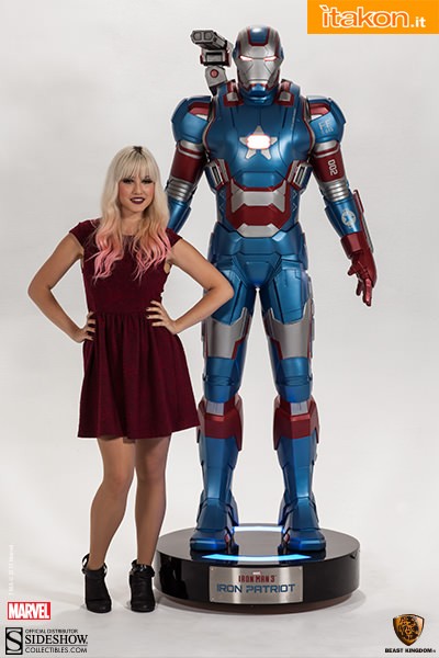 [Beast Kingdom Toys] Iron Man 3: Iron Patriot Life-Size Figure Iron-Patriot-Iron-Patriot-Life-Size-Figure-di-Beast-Kingdom-5