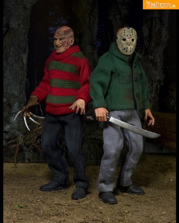 [NECA] Freddy Krueger & Jason Voorhees (Vintage Edition) NECARetroHorrorFJ1