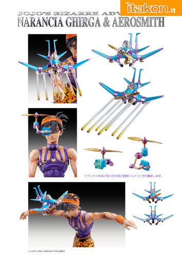 [Medicos Entertainment] JoJo's Bizarre Adventure: Narancia Ghirga & Aerosmith Super Action Statue Narancia-Ghirga-Aerosmith-Super-Action-Statue-4