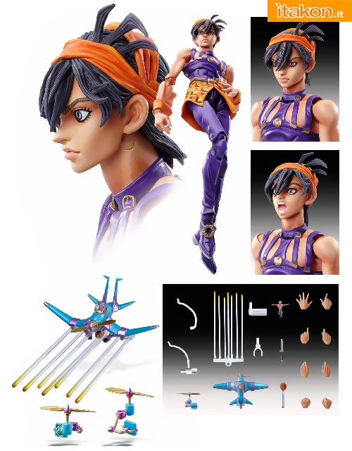 [Medicos Entertainment] JoJo's Bizarre Adventure: Narancia Ghirga & Aerosmith Super Action Statue Narancia-Ghirga-Aerosmith-Super-Action-Statue-5