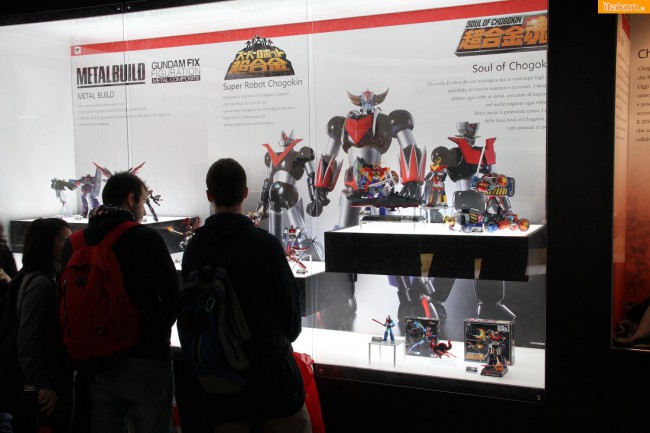 [Lucca Comics & Games 2013] Tamashii Nations (Bandai) Stand Tamashii-robot-bandai-luccacomics2013-471-650x433