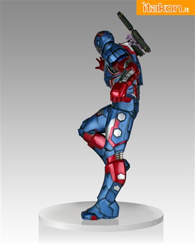 [Gentle Giant]  Iron Man 3: Iron Patriot Statue - 1/4 Scale 80376-5