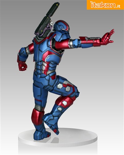 [Gentle Giant]  Iron Man 3: Iron Patriot Statue - 1/4 Scale 80376-8