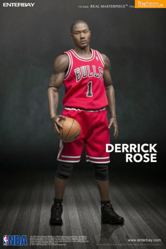 [Enterbay] NBA Real Masterpiece: Derrick Rose (Chicago Bulls) Real-Masterpiece-Derrick-Rose-4-533x800