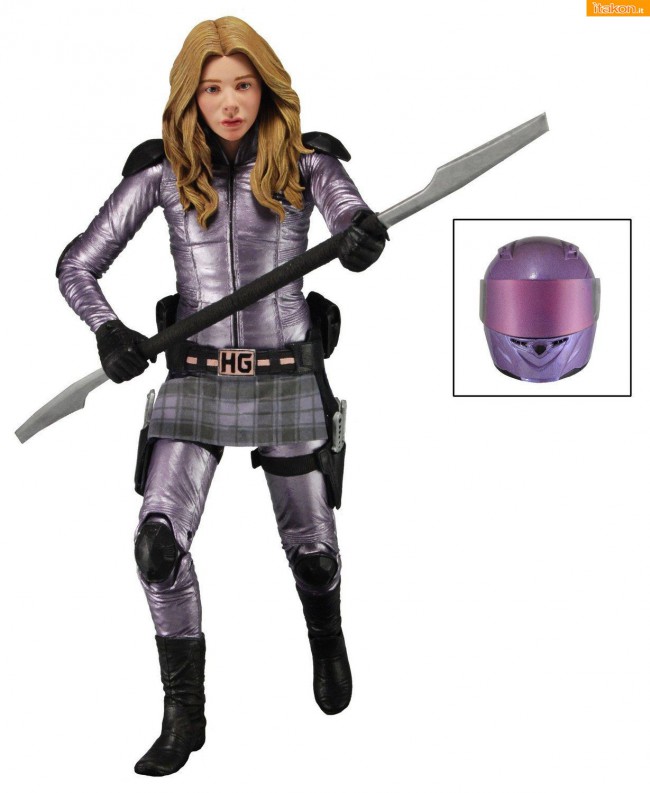 [NECA] Kick Ass 2 - 7" action Figures Unmasked-Hit-Girl-650x793