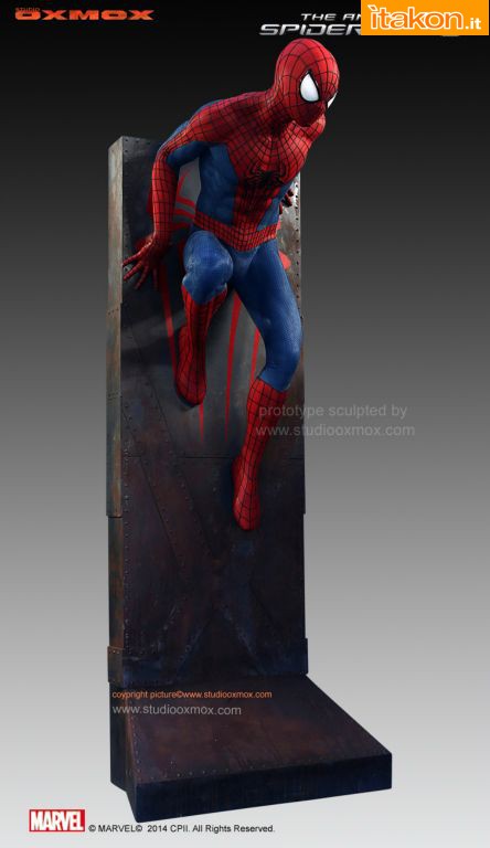 [Studio Oxmox/Section 9] The Amazing Spider-Man 2  - Life-Size statue The-Amazing-Spider-Man-2-3