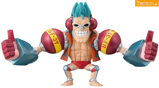 [Banpresto] GIGA World Collectable Figure | One Piece: Franky Shogun & Iron Pirate! set GIGA-World-Collectable-Figure-04