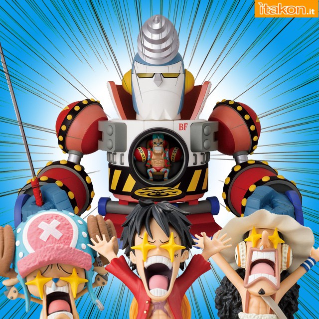 [Banpresto] GIGA World Collectable Figure | One Piece: Franky Shogun & Iron Pirate! set GIGA-World-Collectable-Figure-10