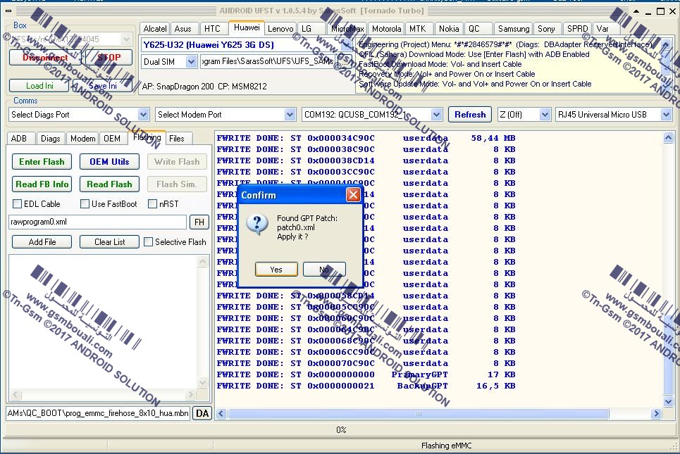 :تـم الحل: flash huawei Y625 - U32 done  0720681001492681505