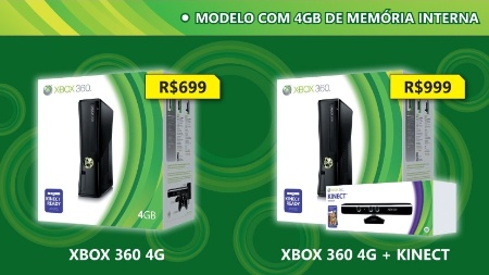 Fabricado no Brasil, Xbox 360 passa a custar R$ 699 a partir deste mês Novo-preco-do-xbox-360-1315505203316_450x253