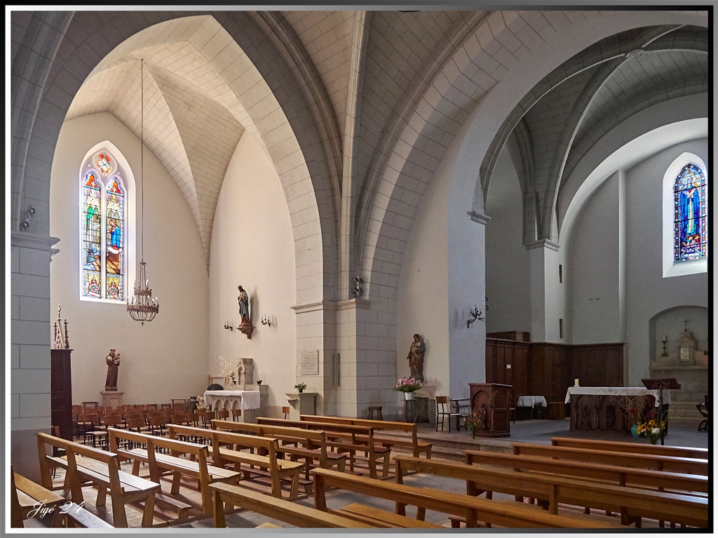 Eglise d'une bourgade de campagne 3