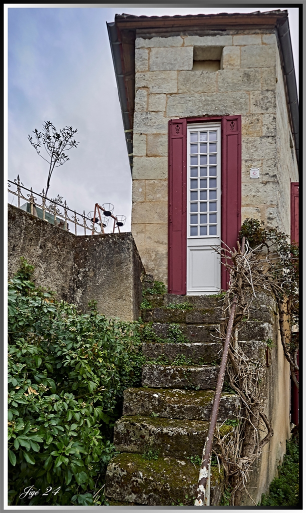 La ville d'Aubeterre A