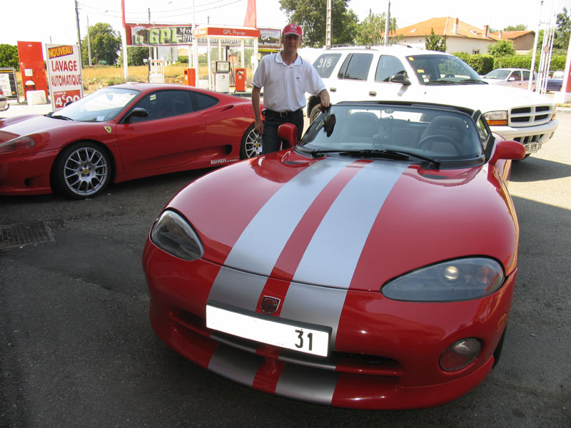 J'ai décollé en Dodge Viper Philetviper