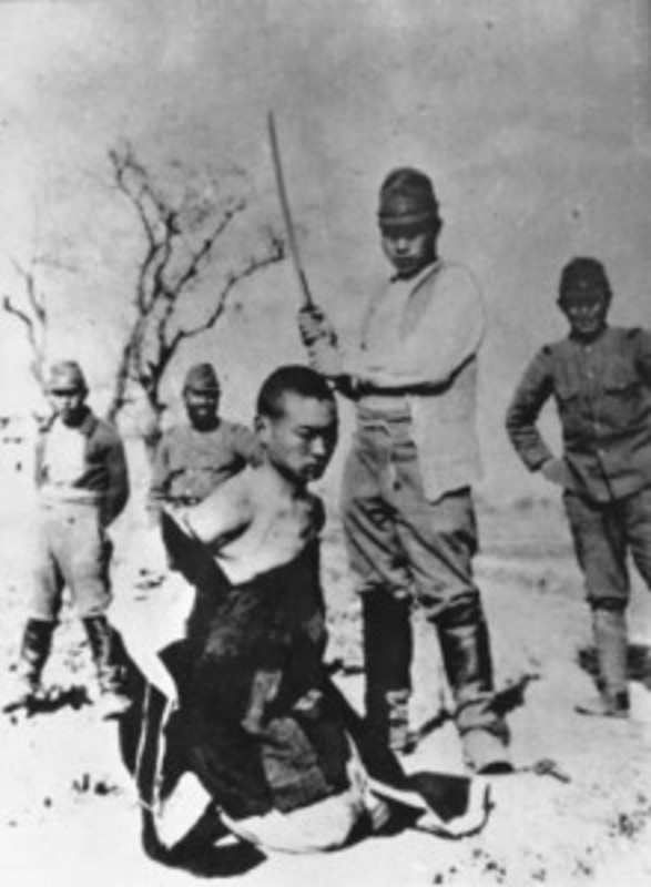 Zen as a Cult of Death in the Wartime Writings of D. T. Suzuki 9-Chinese_beheaded_in_Nanking