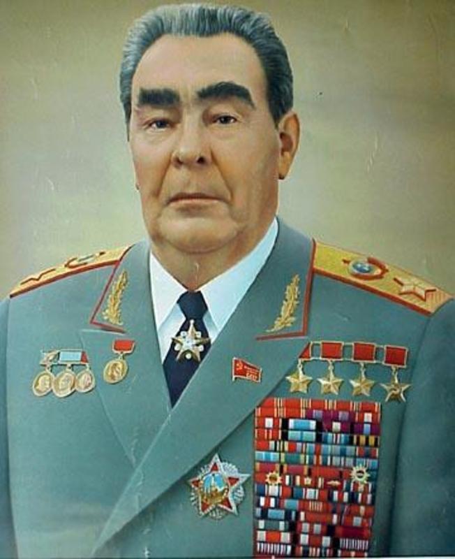 name the medals Brezhnev