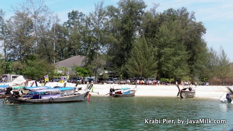 Wisata di Kepulauan Phi Phi Thailand-krabi-pier