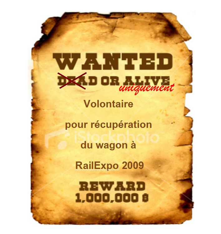 Rail Expo-Villebon 27..29/11/2009 Wanted