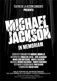 Michael Jackson In Memoriam Obra de teatro que cuestiona el porqué de su fama. Mj-memoriam