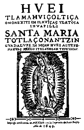 Apparitions de la Vierge Marie au Mexique Notre Dame de Guadalupe (en langue aztèque Celle qui écrase le serpent) Gua8