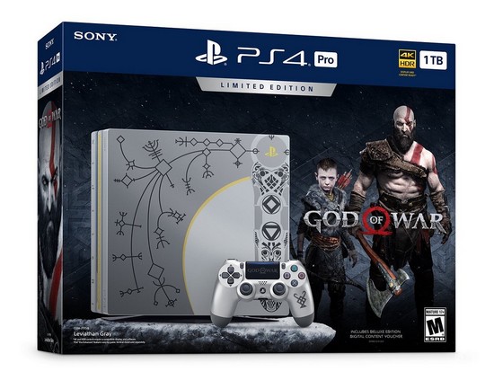 [ACTU] Une PS4 Pro aux couleurs du nouveau God of War Ps4progow