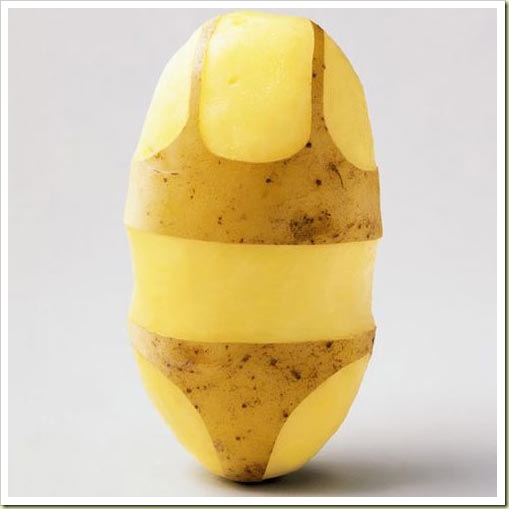 فن النحت على الطعام 08-fruit-and-vegetable-art-potato-carving-bikini-thumb1