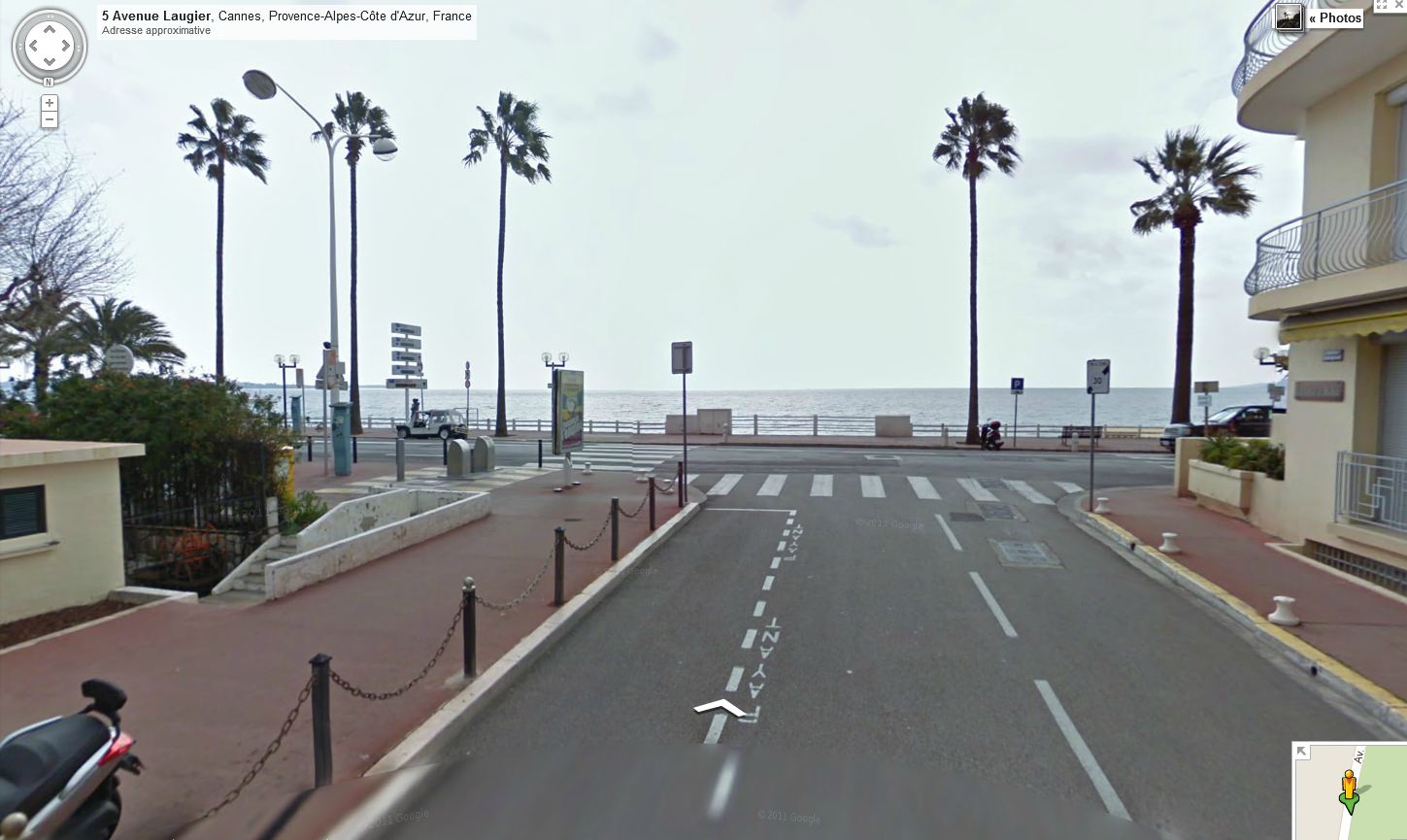 PHOTOS  -la corniche d'or dimanche matin (Cannes a Saint Raphael) Avenue%20laugier