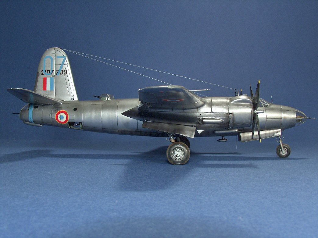 [MATCHBOX] B26  Marauder Français au 1/72 (VINTAGE) Profil