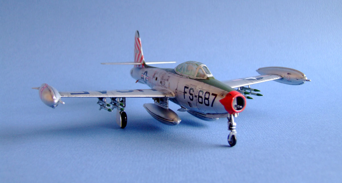 Mini mais pas tracks : F-84E Thunderjet Hobbyboss 1/72 F84E_HB_6