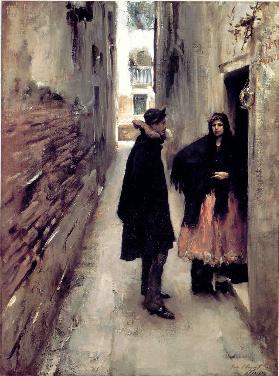 Fina målningar - Sida 4 A_Street_in_Venice