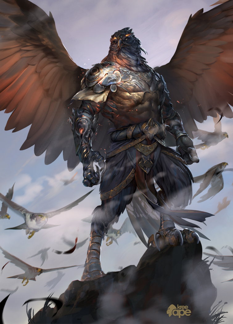 Eagle Contract - Tainted WIP Garuda